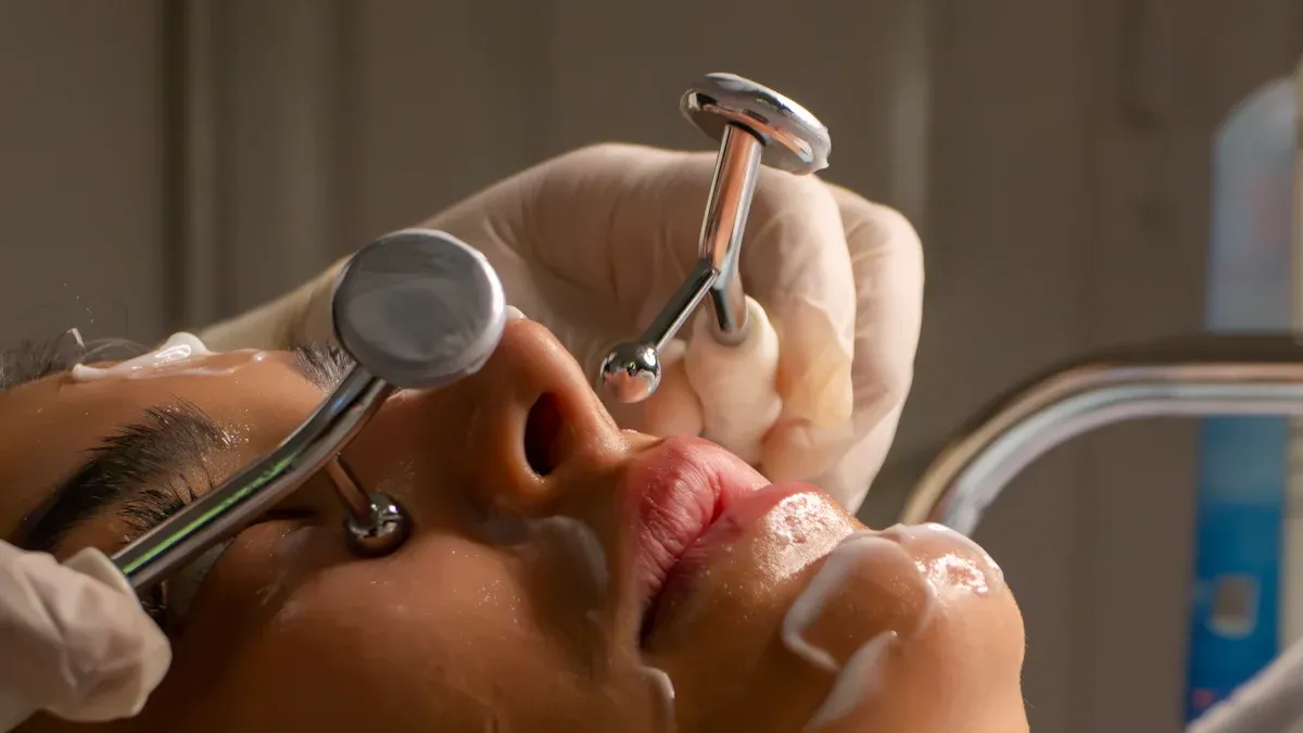 How a System RF Microneedling Machine Works for Skin Rejuvenation