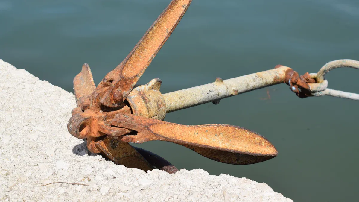 Horizontal Directional Drilling Rig Anchor System