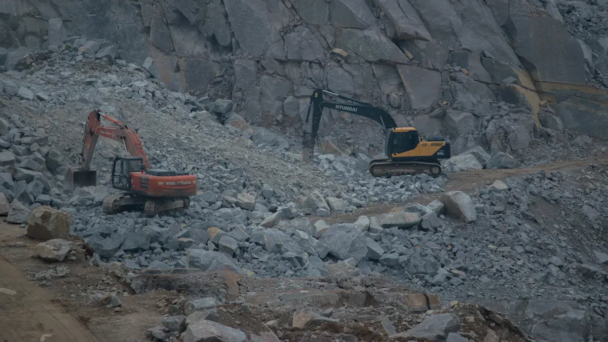 Surface Drilling Rig 300MPa Rock Breaking Power