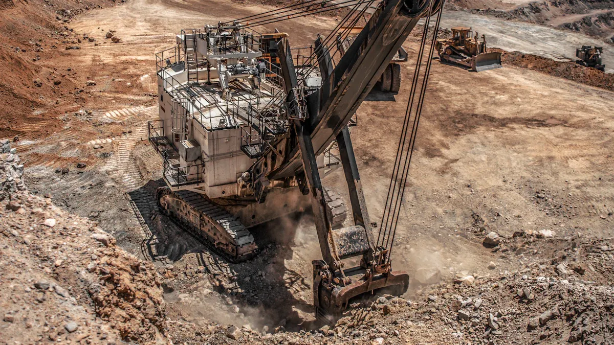 Mining Drills Handles All Terrain Types