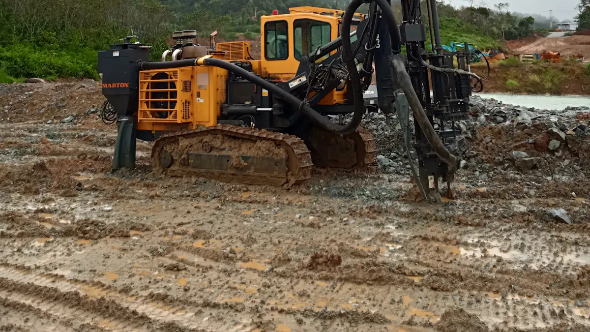Mining Drilling Machine 320MPa Rock Crusher
