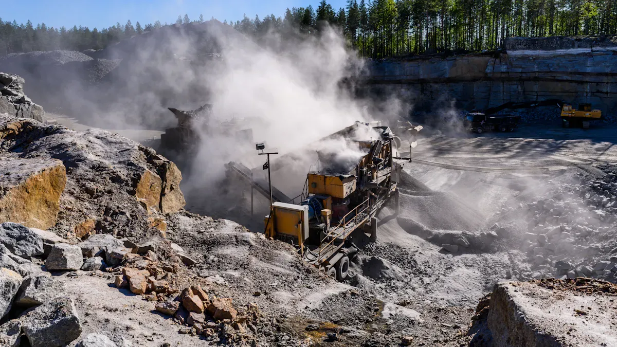 Mining Drill 250MPa Strength Beats Hard Rock