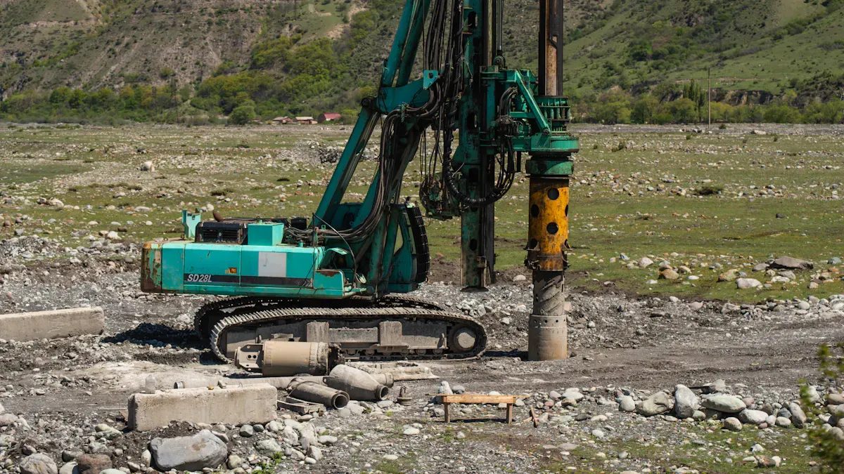 Drilling Equipment 50° Climb Handles Hills: Key Challenges