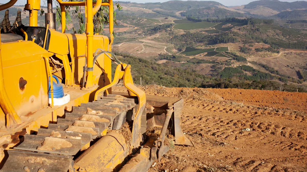 Surface Drilling Rig 46° Slope Beats All