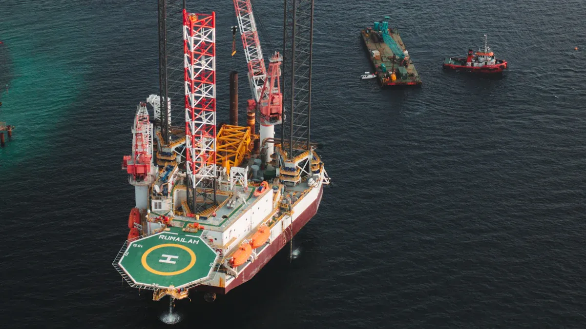 Oil Drilling Rig Fast Transport Prevents Schedule Loss