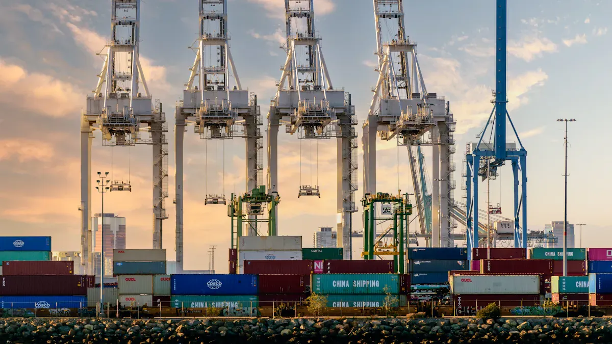 Container gantry crane: stop wasted travel paths