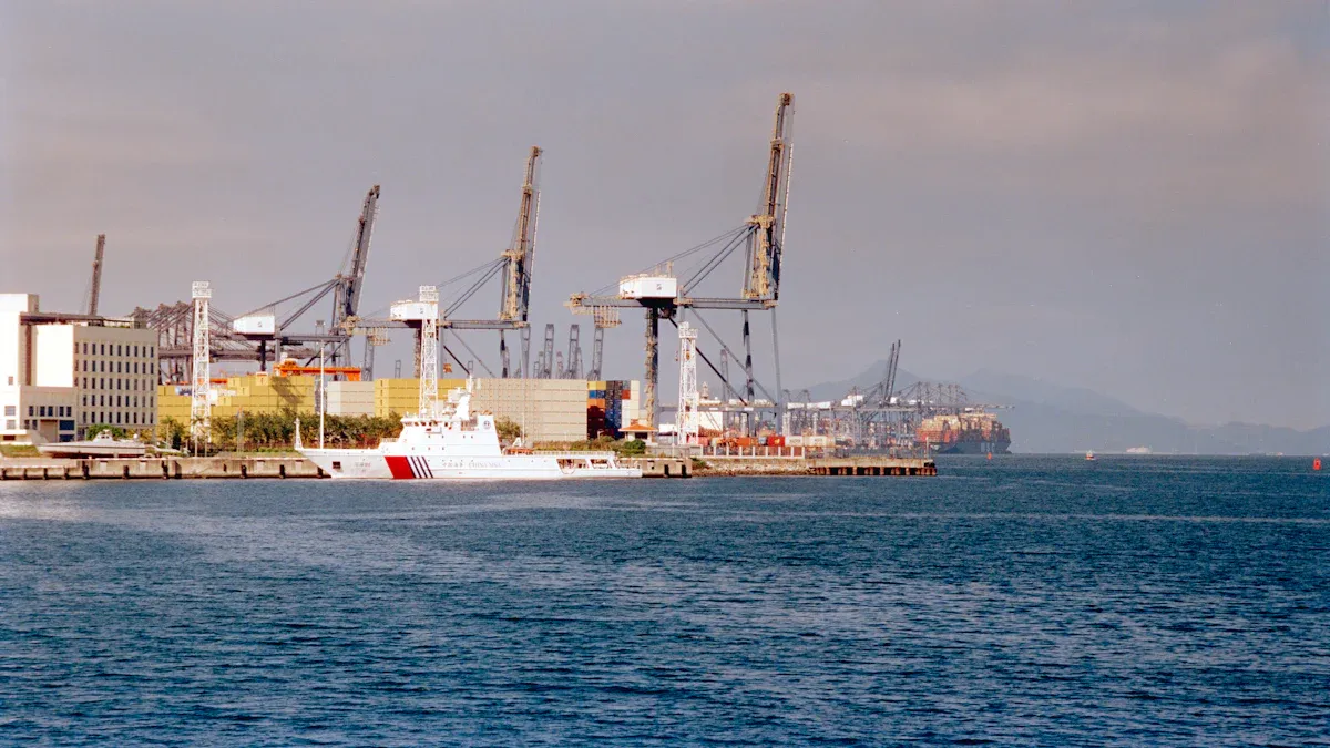 Marine challenges for ship cranes