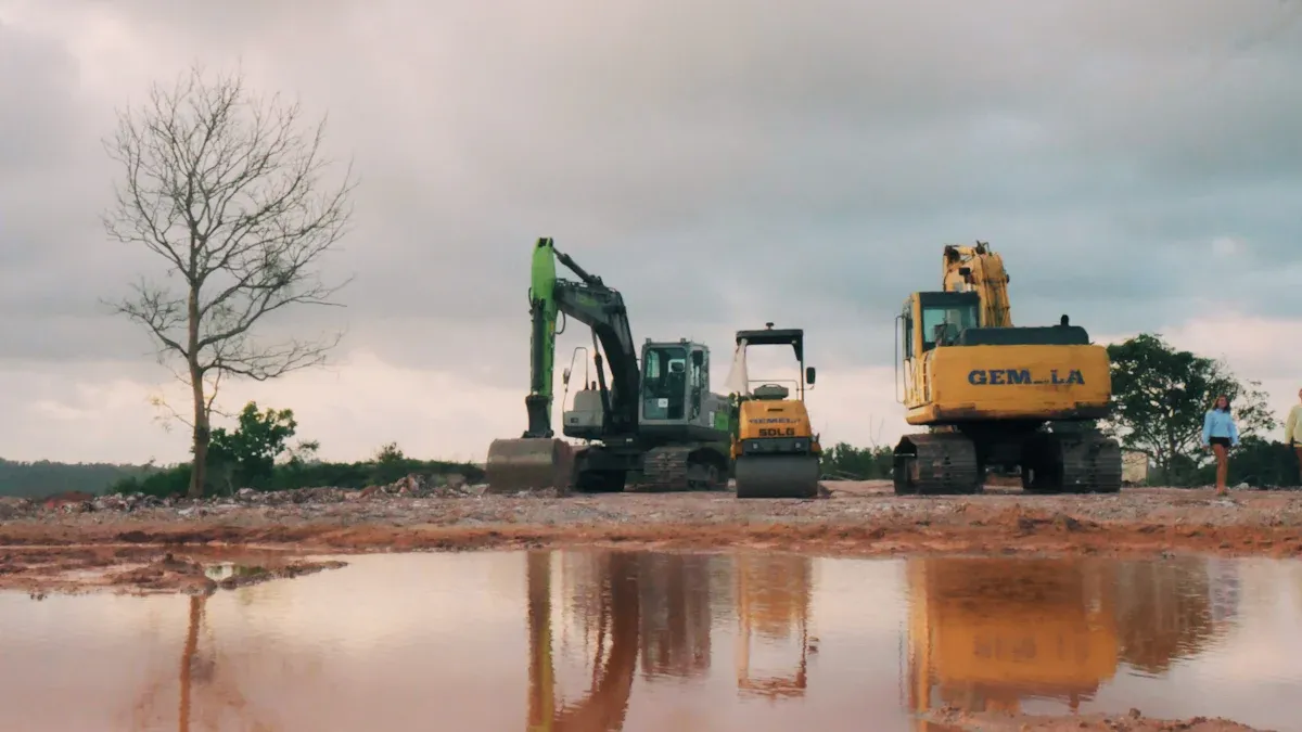 Mining Drill Beats Rock Clay Sand All Ground