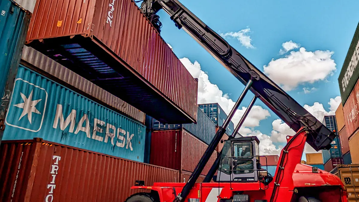 Reach Stacker throughput: stop wasted travel moves