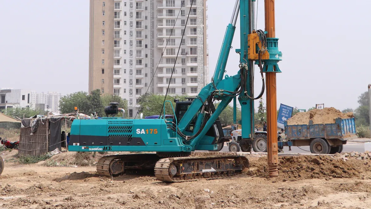 HDD Machine Stable Mud Pressure Prevents Collapse