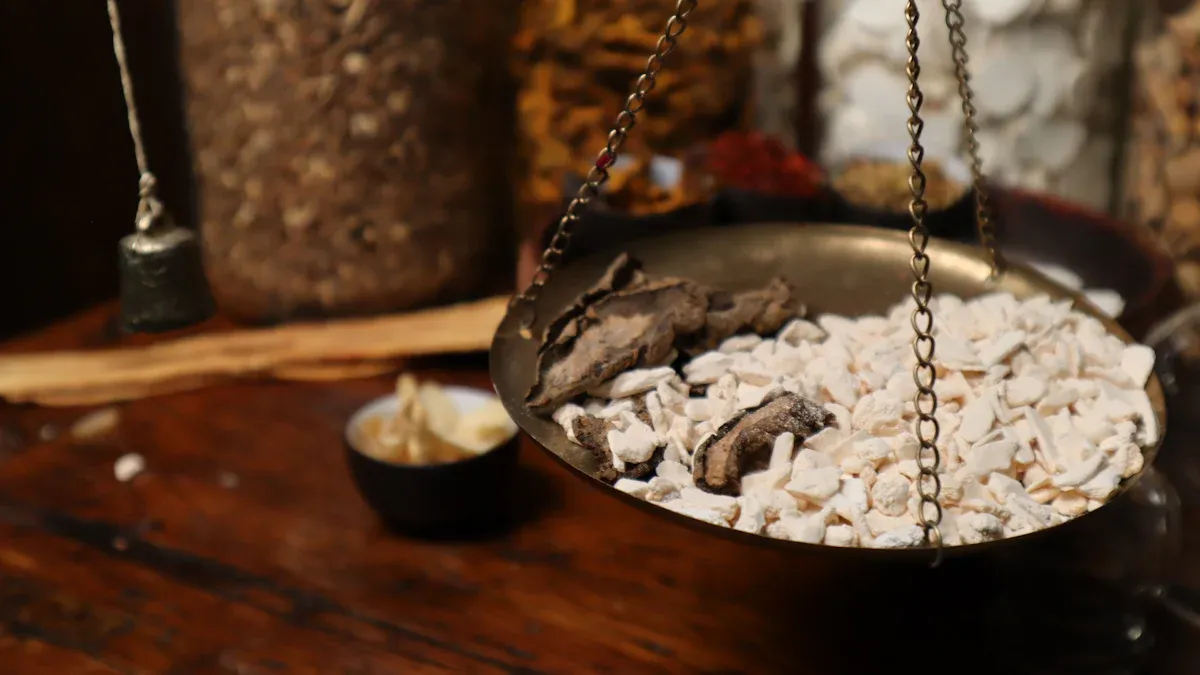 Poria en la medicina herbaria china