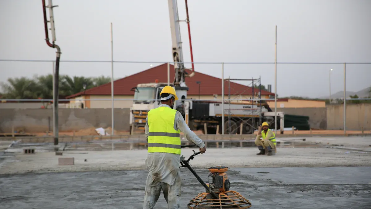 Diesel Trailer Concrete Pump Safety