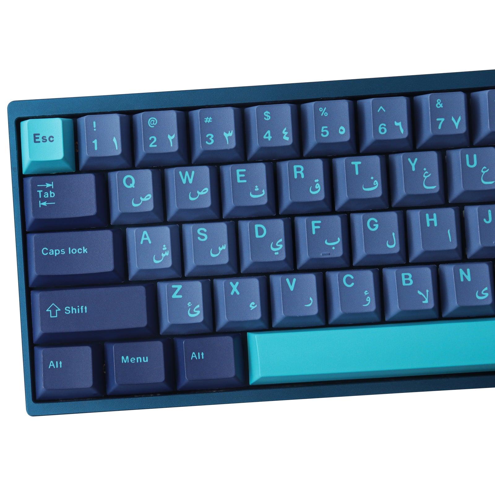 Arabian Sea keycaps cherry waves sweep keyboard trends