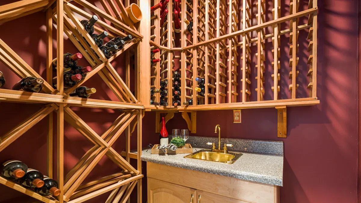 Why the best wood always matters for wine cabinets