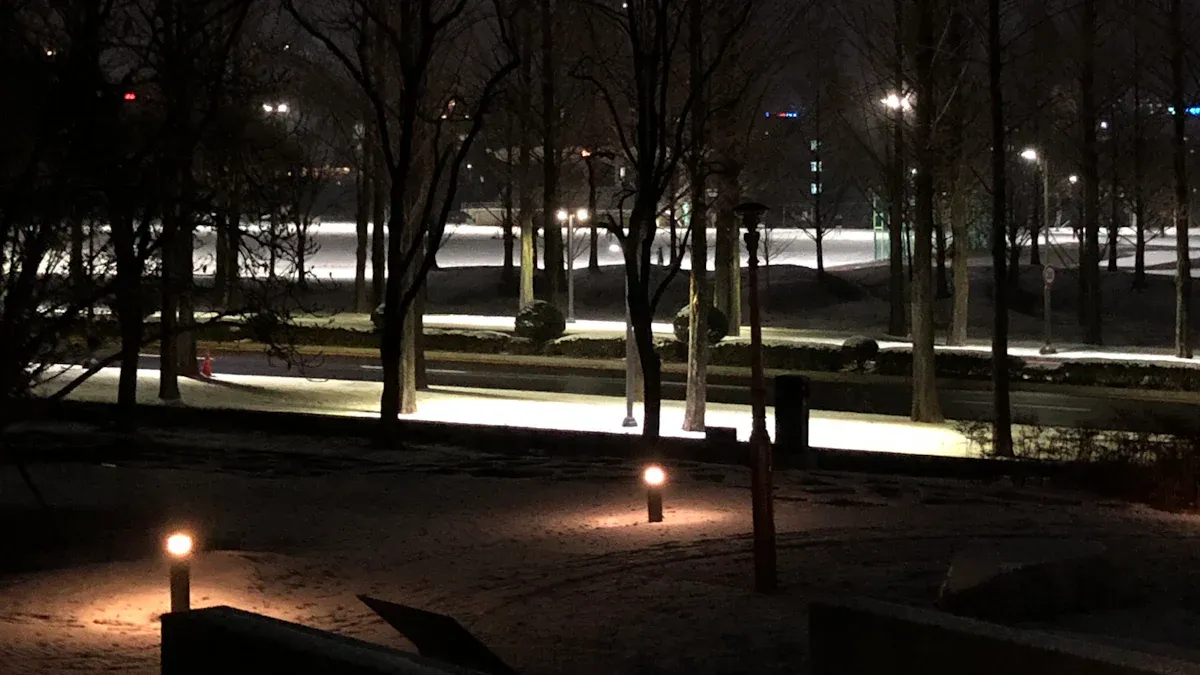 Схема освещения и безопасность