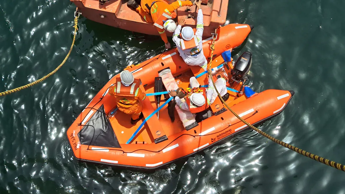 Типы спасательных шлюпок и лодок