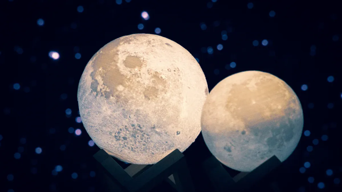 Types of Moon Lamps