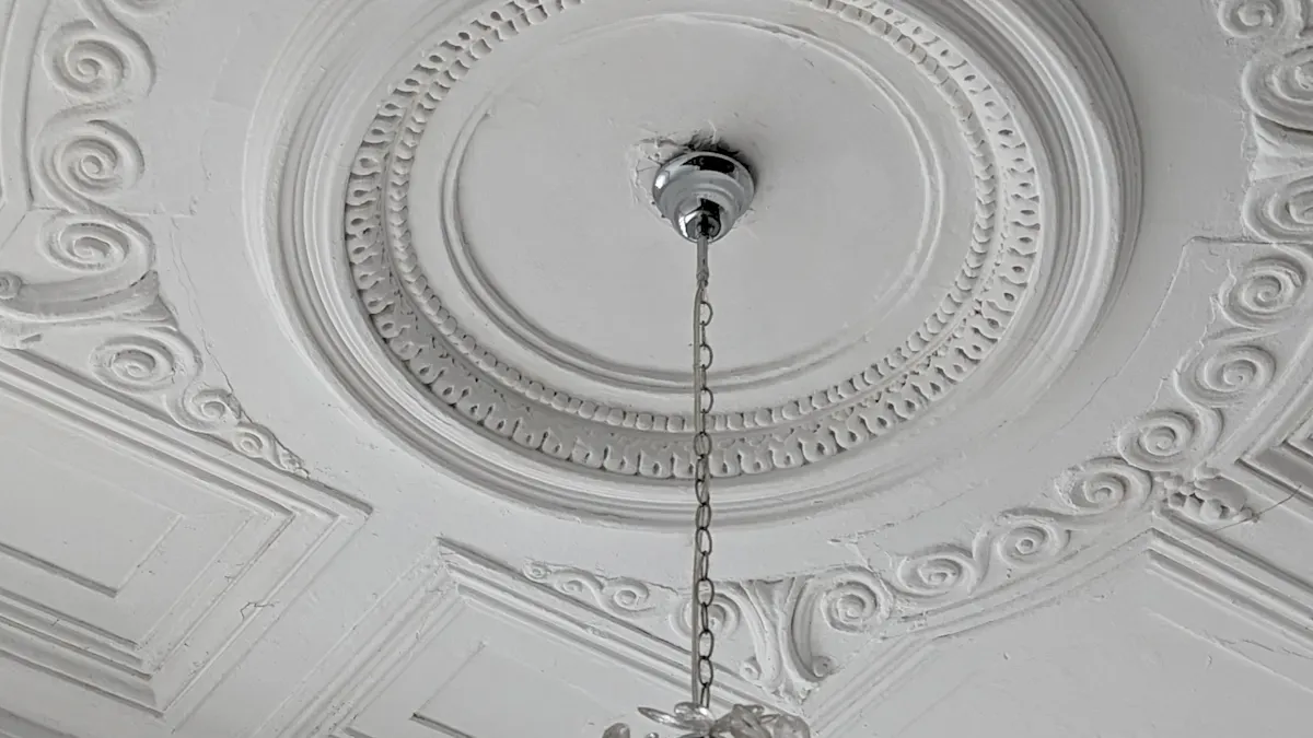 Pairing Plaster Ceiling Light and Medallions