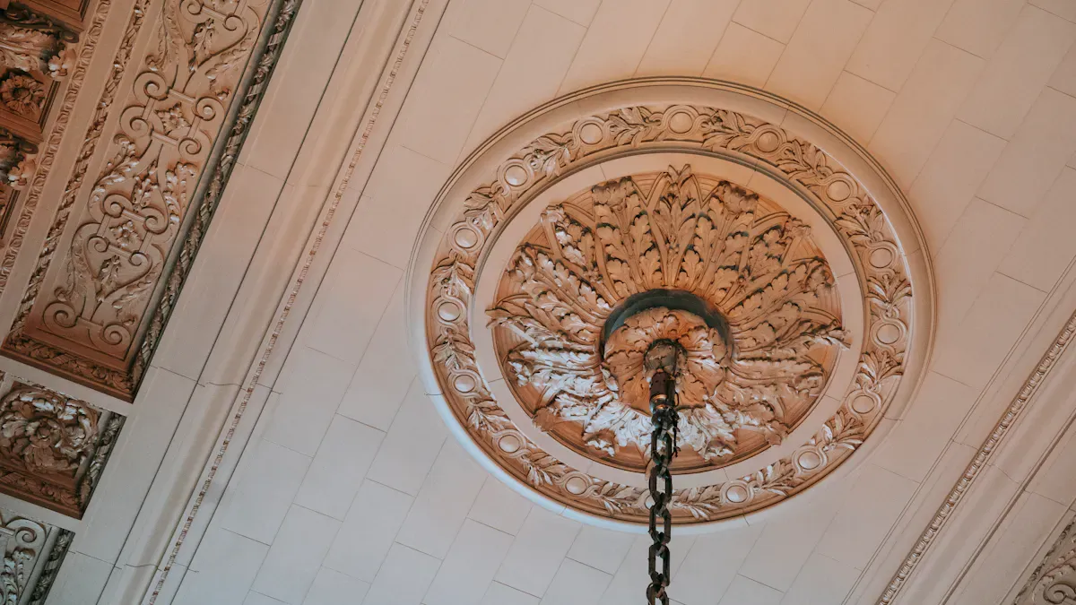 Transform Your Home with Plaster Ceiling Medallions and Lighting