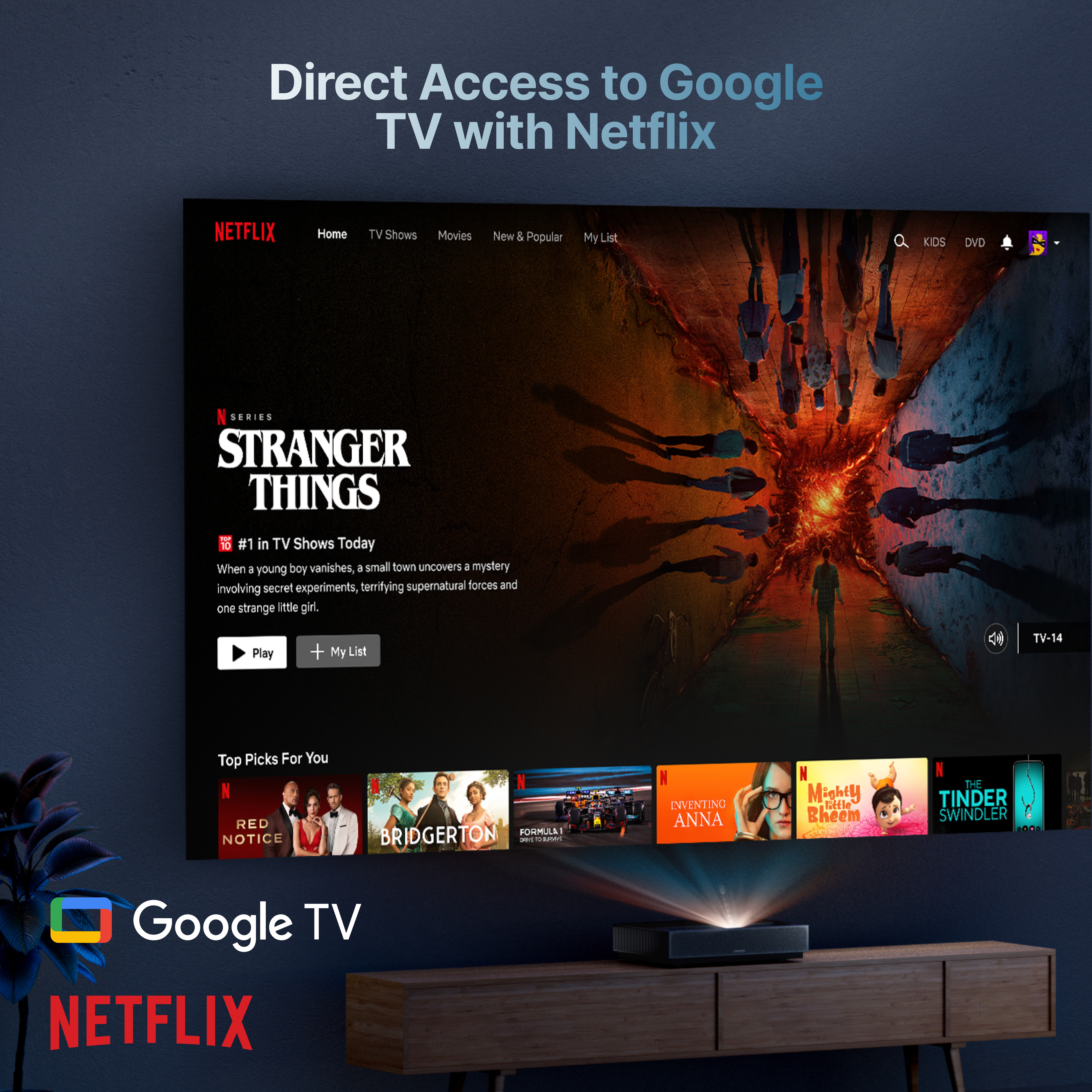 Instant On/Off & Easy Operation