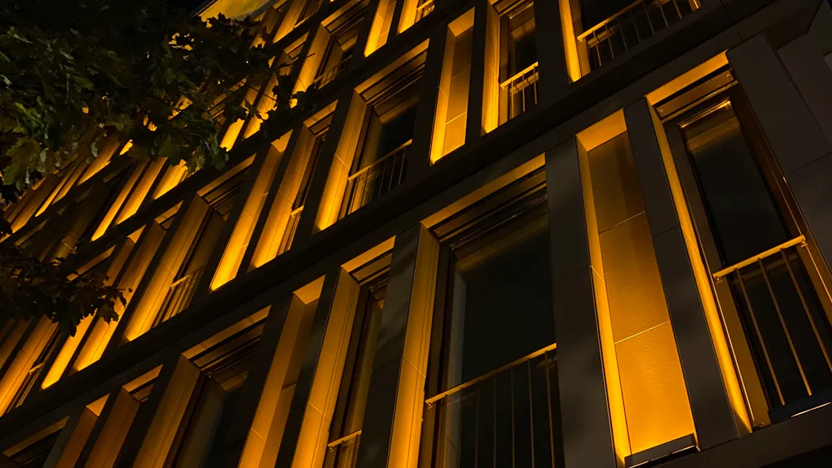 Pros of Outdoor Wall Wash Lighting