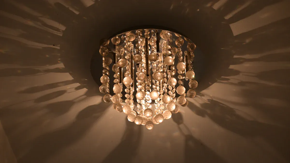 LED flush mount ceiling light