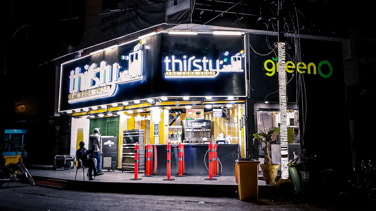 Boost Visibility with LED Window Lights for Business