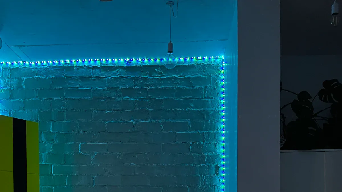 Color-Changing LED Batten Lights