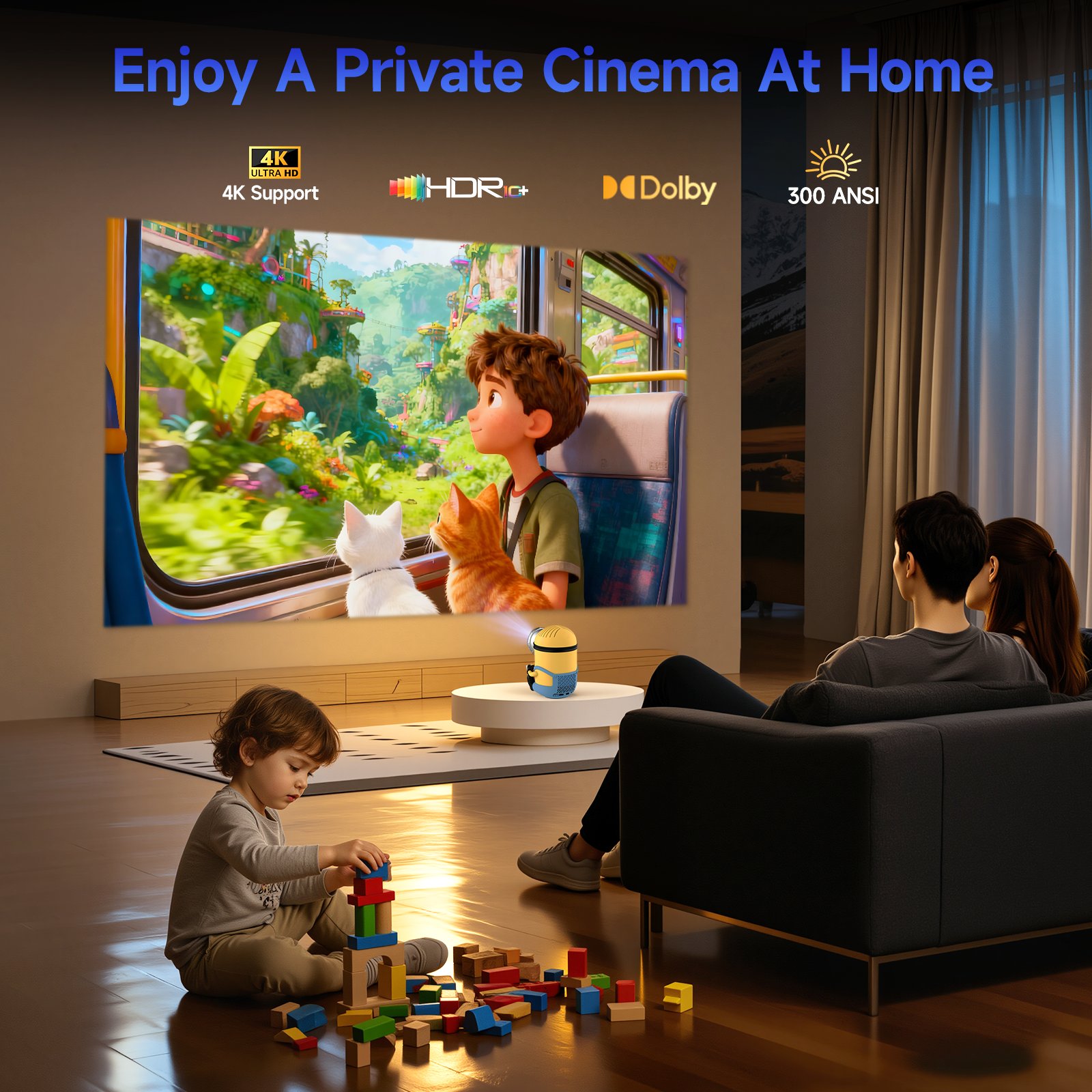 Projector Minions Brings Joy to All Ages