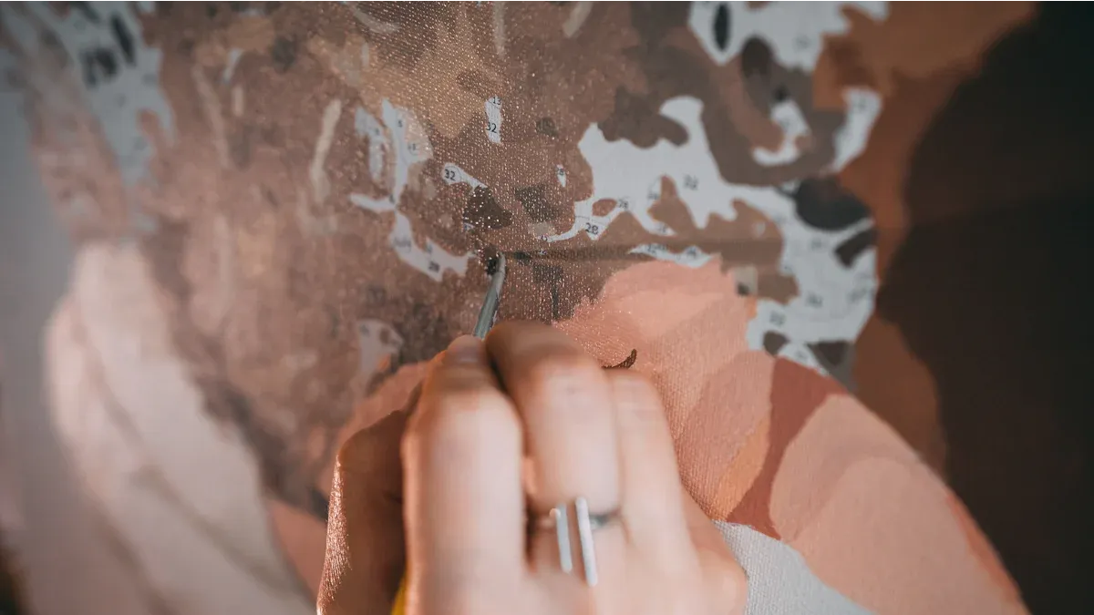 How to Make Your Own DIY Paint by Numbers Kit at Home
