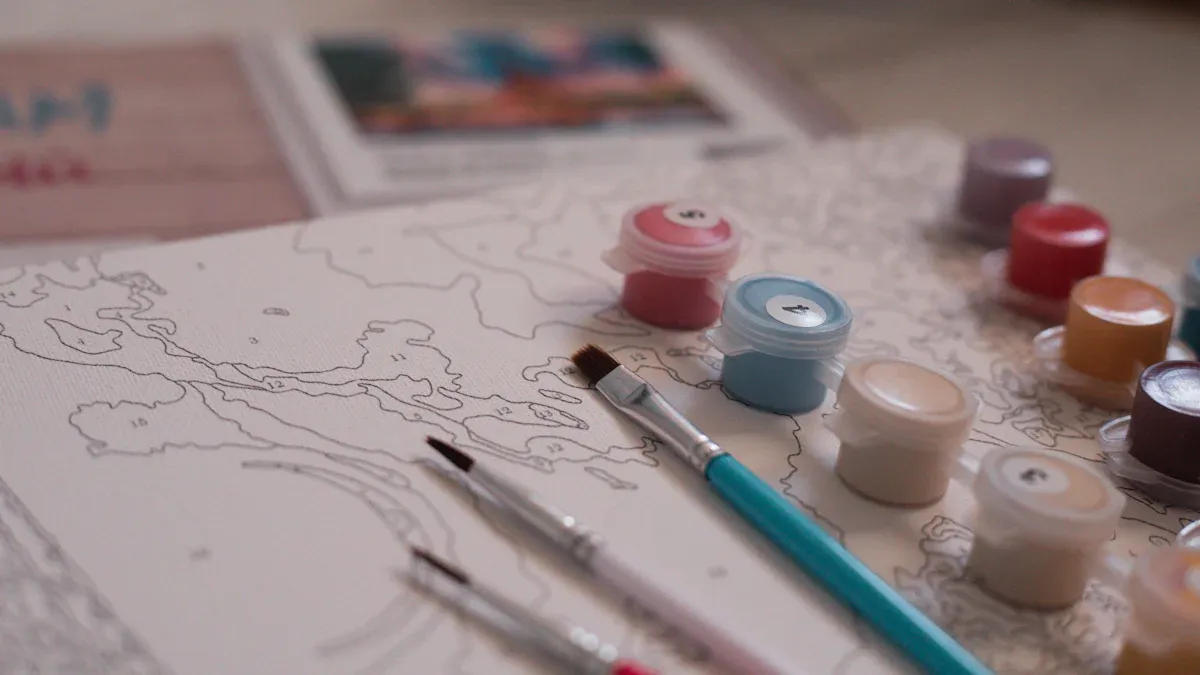 Personalization Options for Custom Paint by Numbers Kits