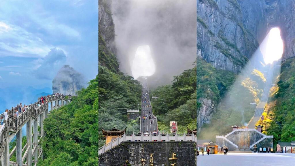 Zhangjiajie Tianmen Mountain One-Day Tour: Cable Car, Glass Skywalk & Tianmen Cave