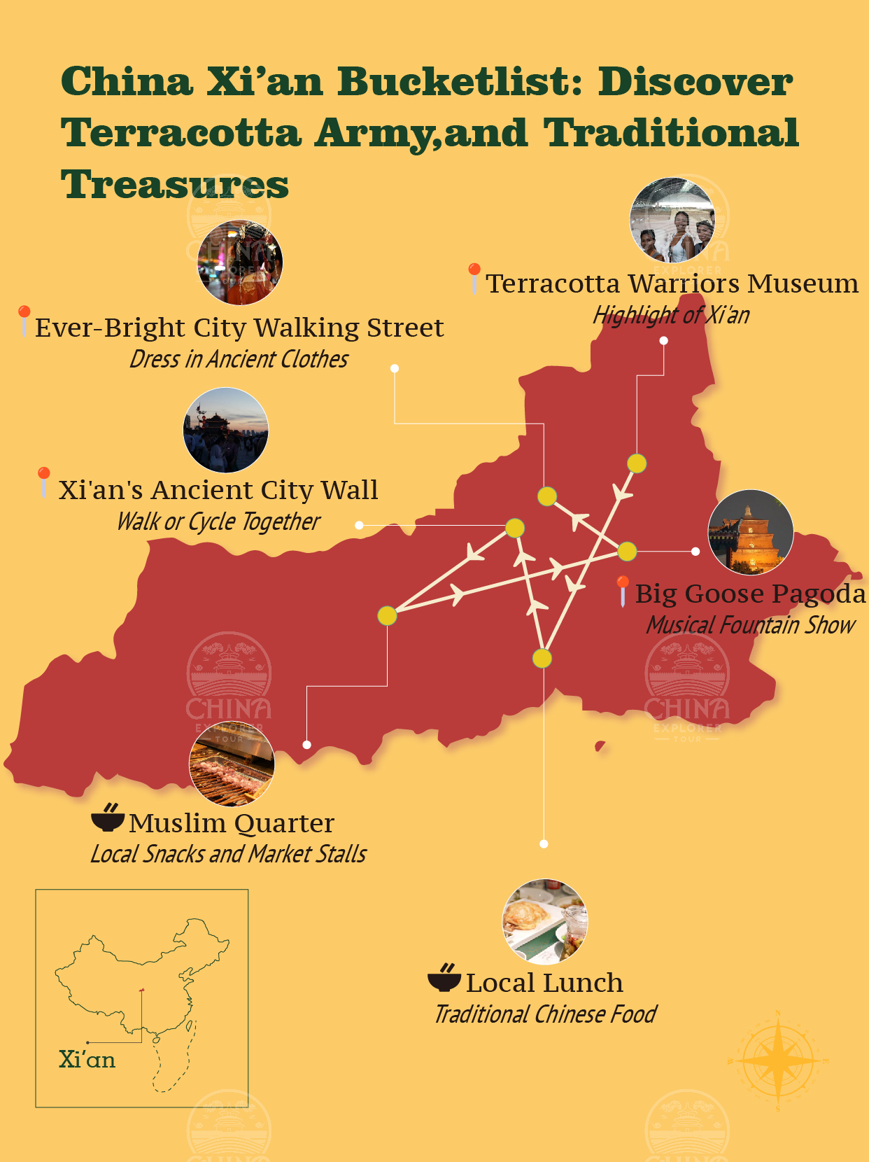 China Xi’an Trip: Discover Terracotta Army,and Traditional Treasures