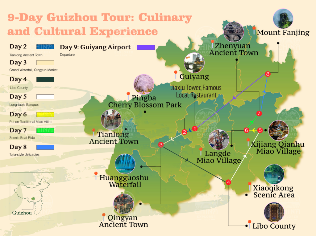 9-Day Tour in Guizhou, China: Culinary and Cultural Pleasures