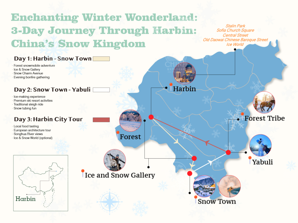 3-Day Enchanting Winter Wonderland: Journey Through Harbin: China’s Snow Kingdom