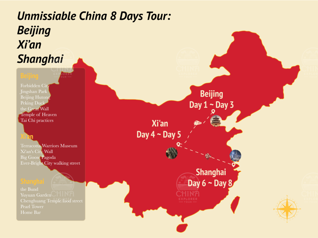 8 Days China Group Tours: Beijing, Xi’an, Shanghai