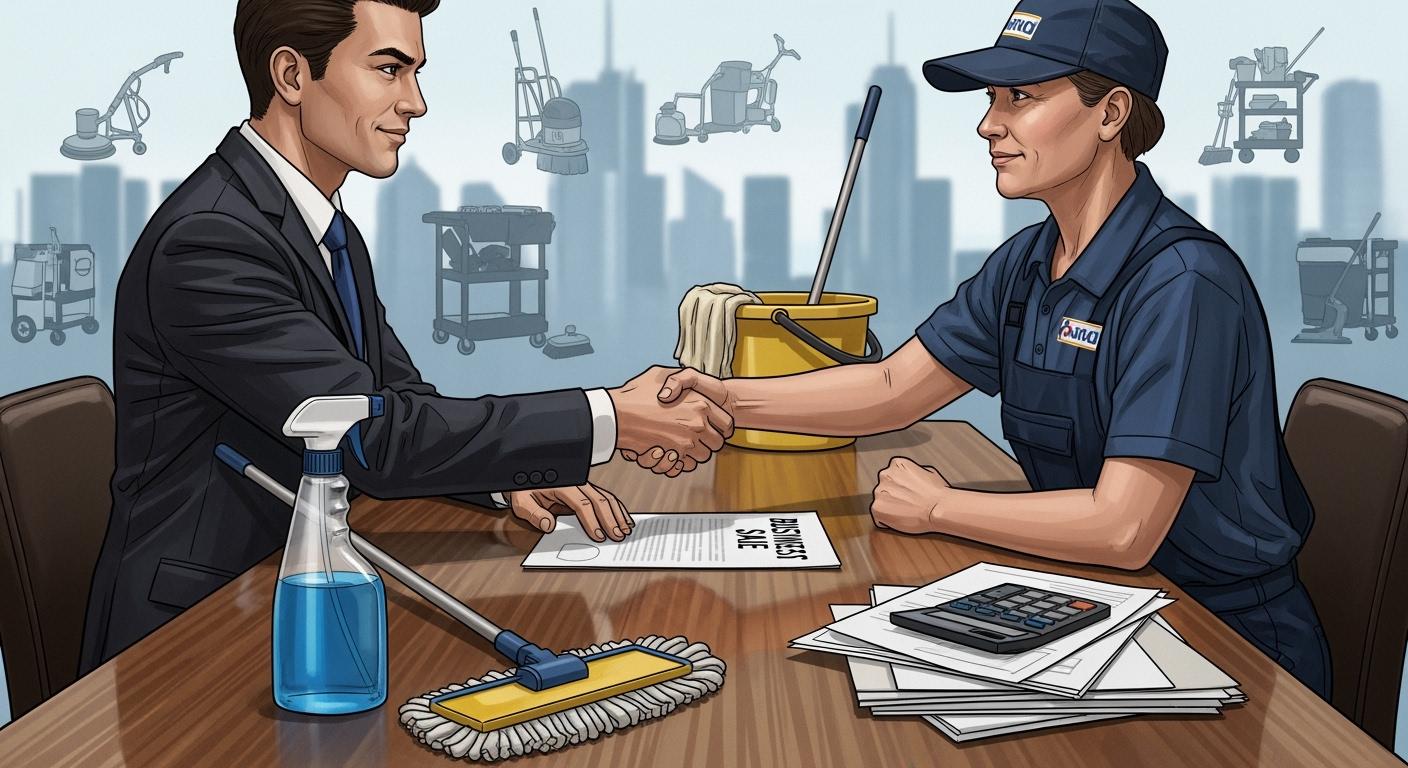 5 Tips for Negotiating a Janitorial Business Sale to Boost Seller Leverage
