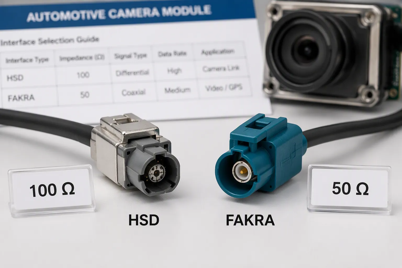HSD vs FAKRA: Selection Guide