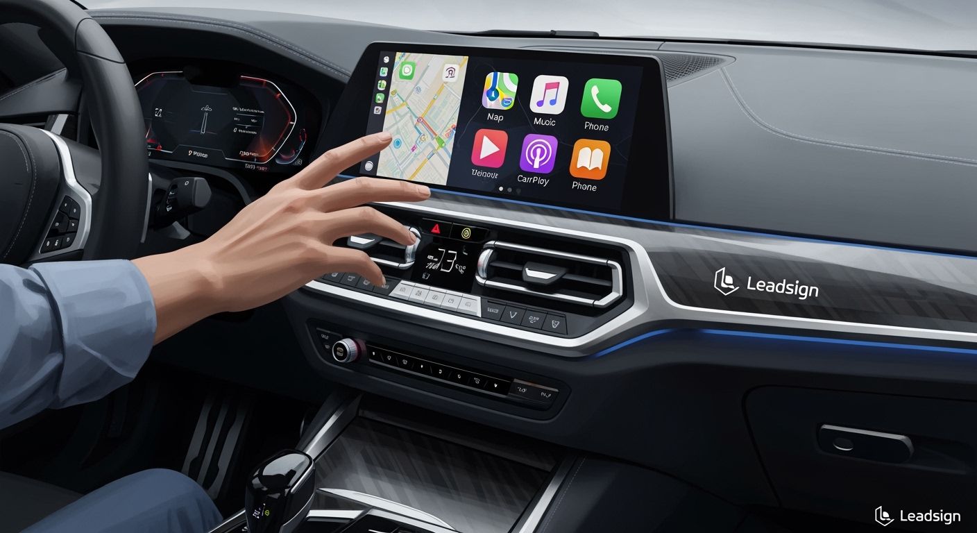 Wireless CarPlay Retrofit for BMW Interface Upgrade | Leadsign