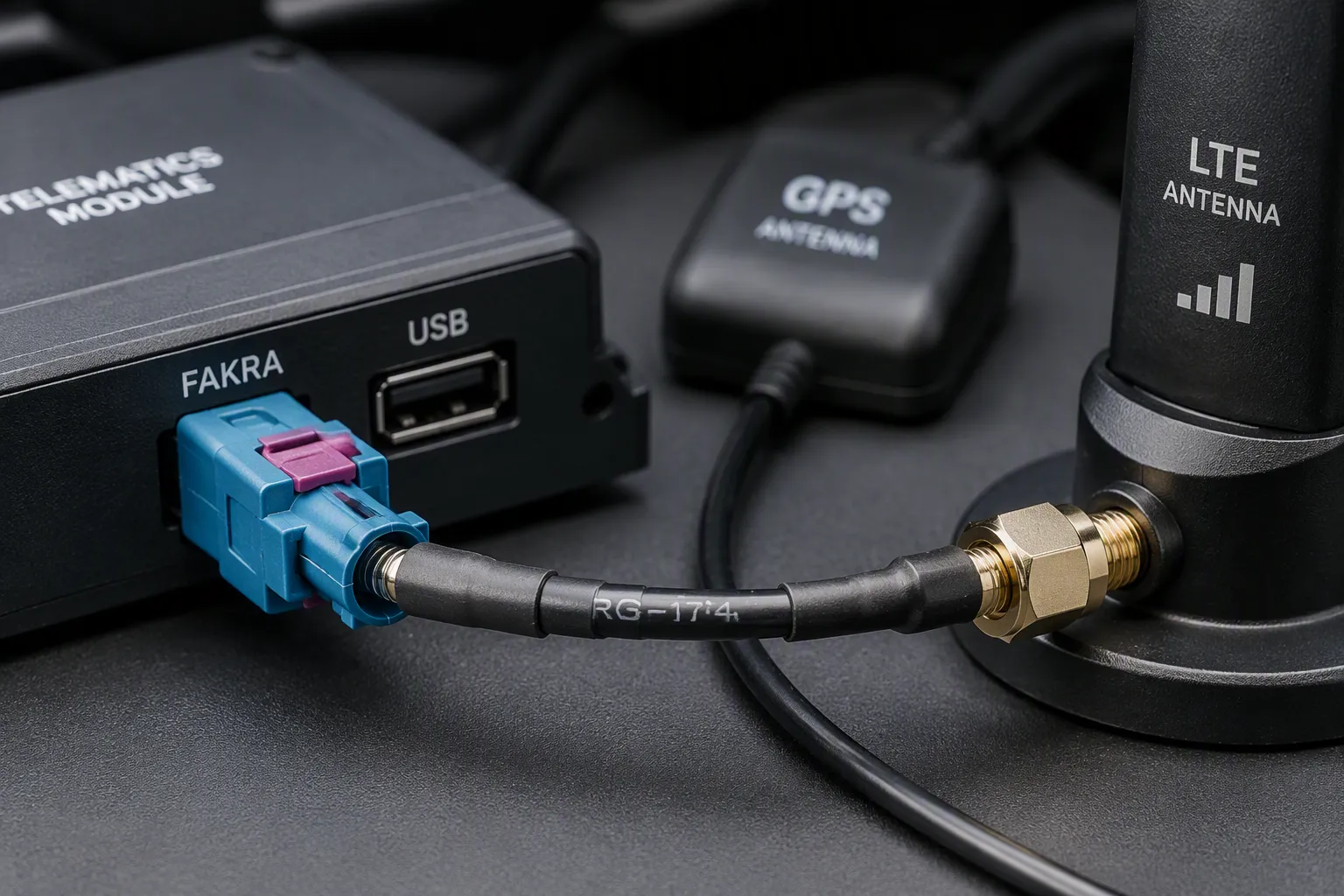 Why Aftermarket LTE Antennas Need a FAKRA Antenna Adapter