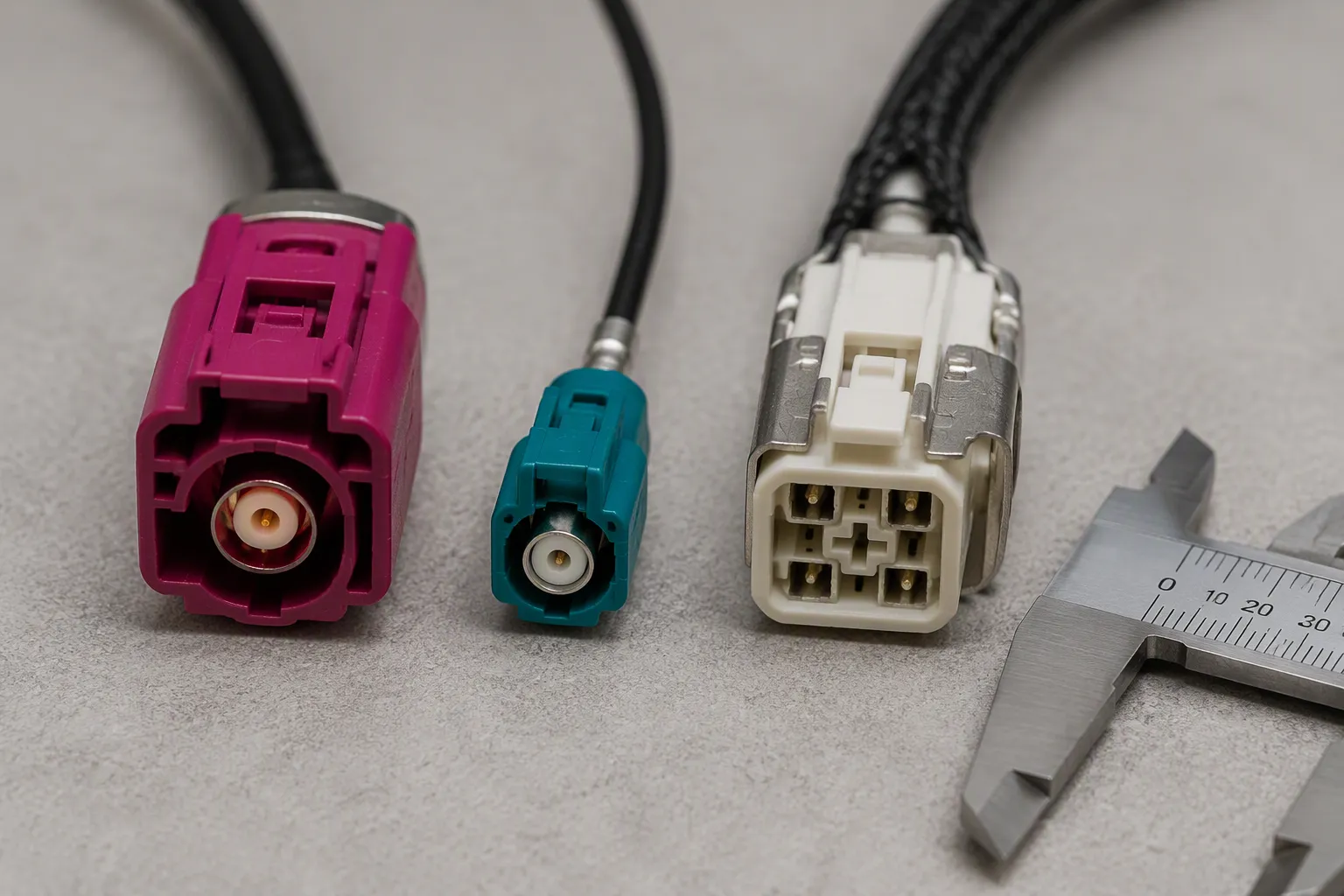 Connector Comparison: FAKRA vs Mini FAKRA vs HSD/LVDS