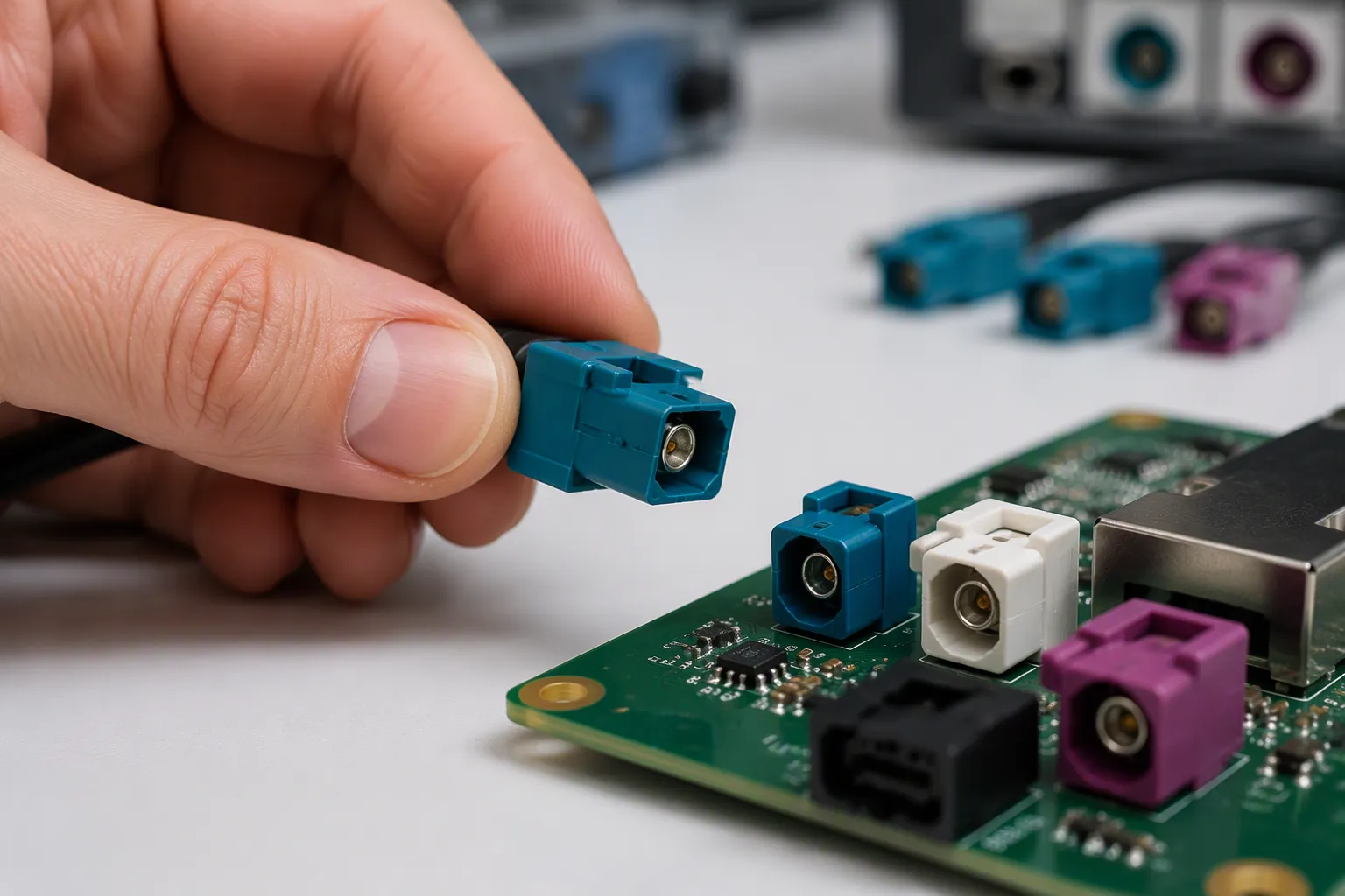 How Mini FAKRA Connector Coding Prevents Mismating