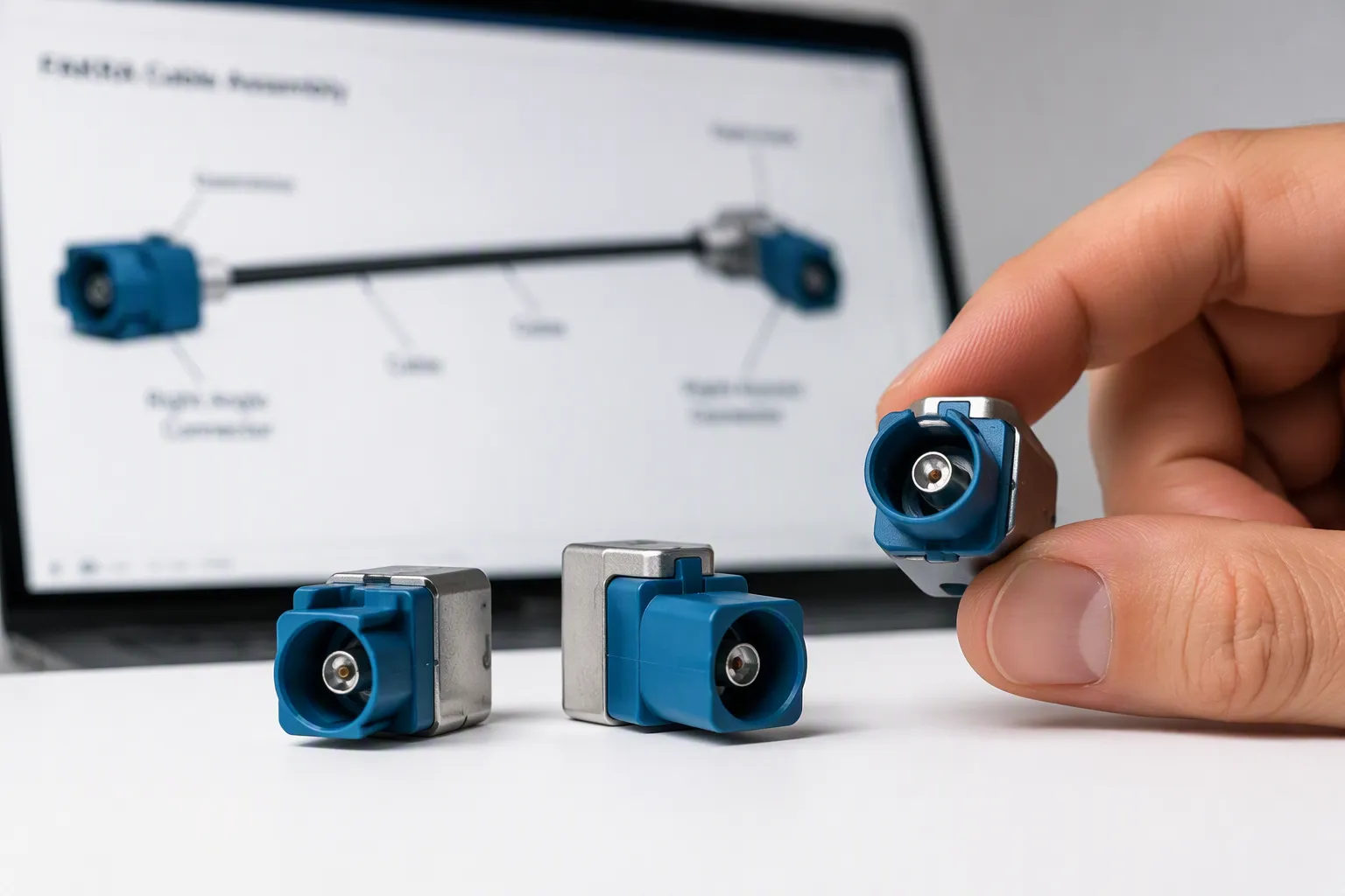 Straight vs Right-Angle FAKRA Cable Connectors: Which Should You Choose?