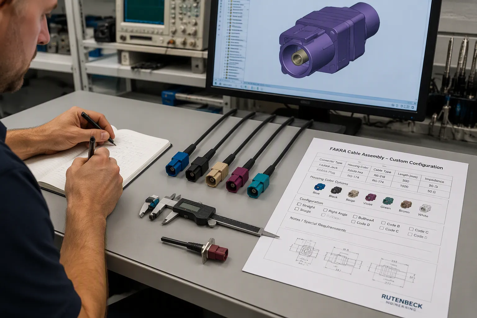 Custom FAKRA Cable Assemblies: What Buyers Must Specify
