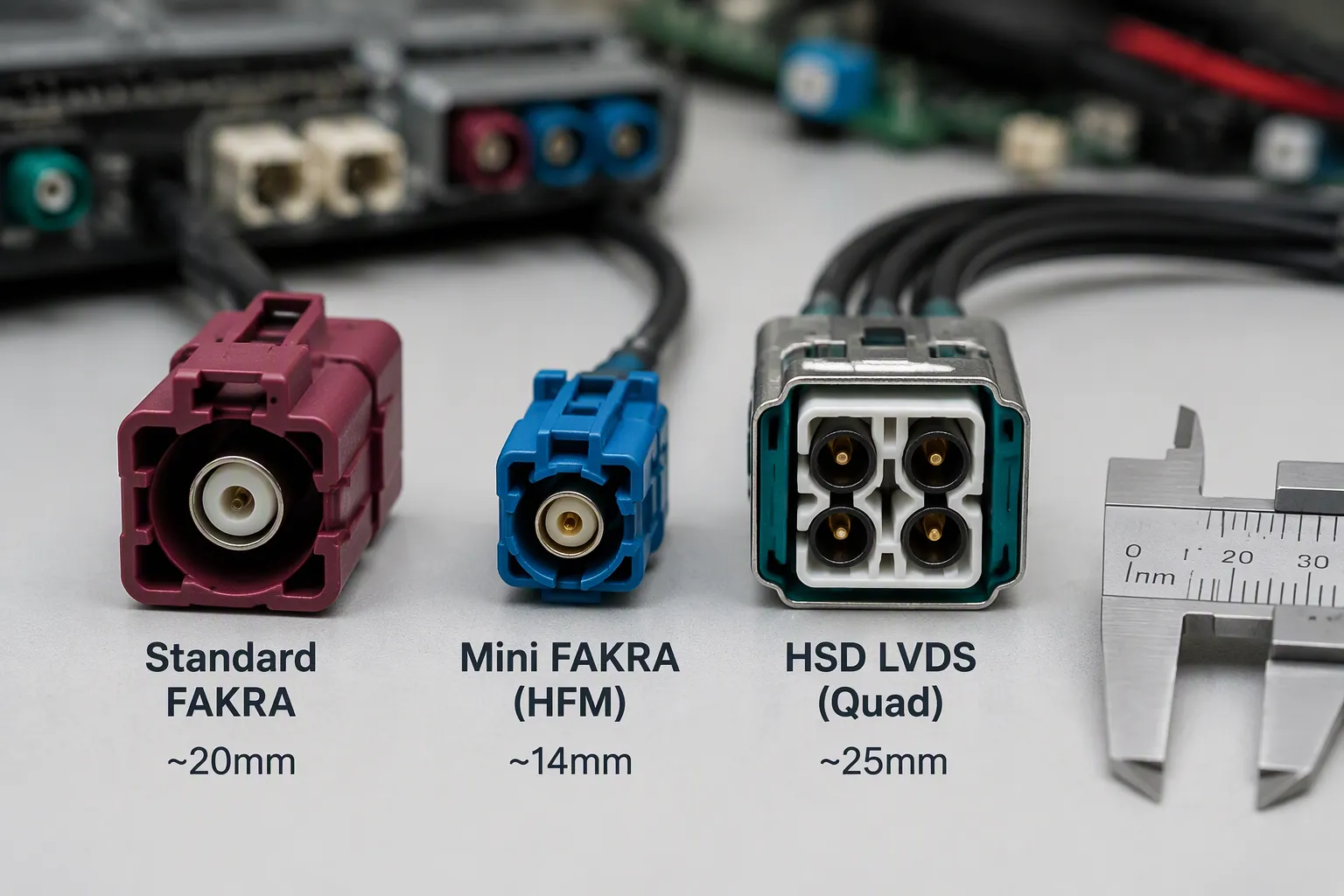 Mini FAKRA vs Standard FAKRA: Quick Comparison