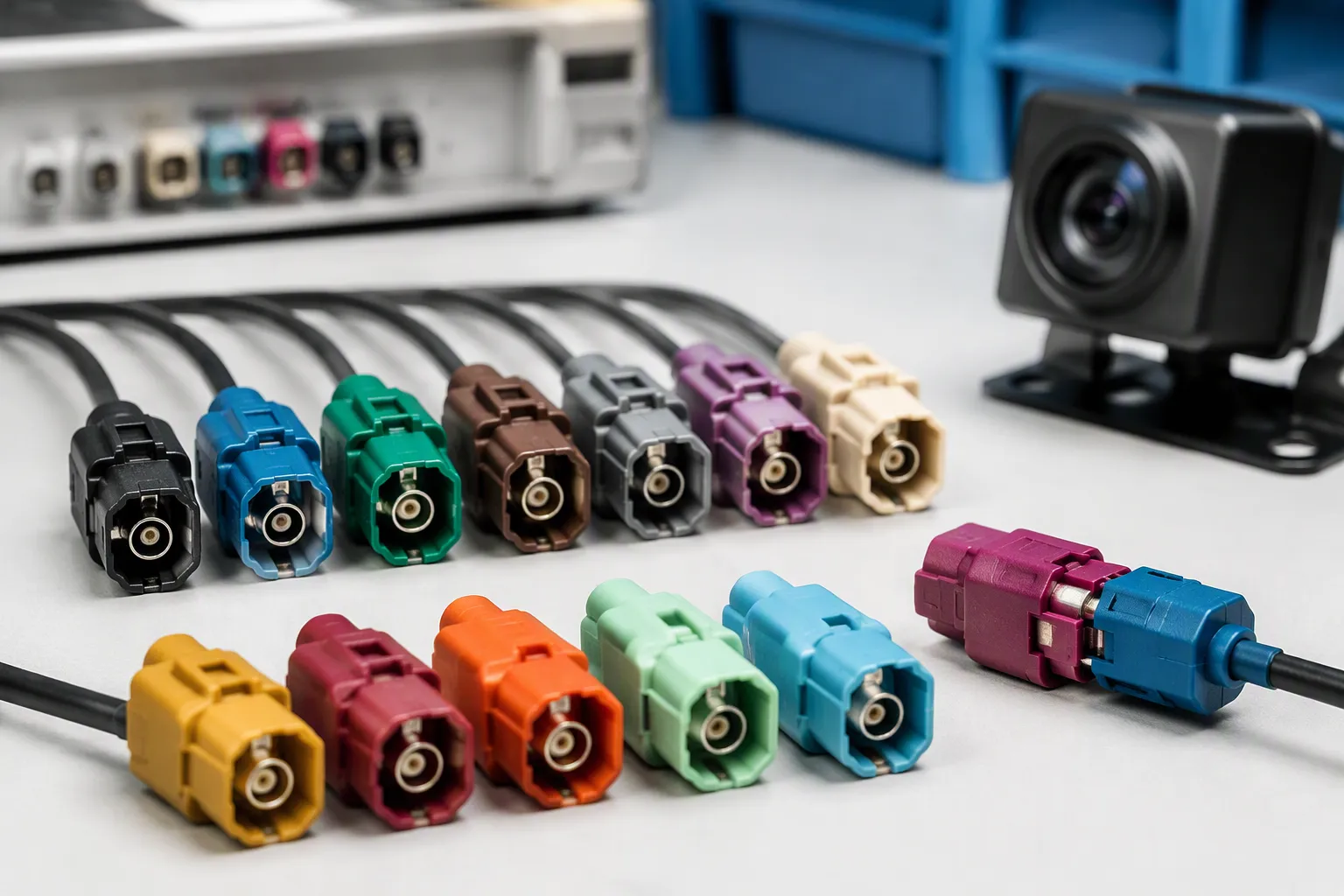 Connector Types for Automotive Backup Camera Systems