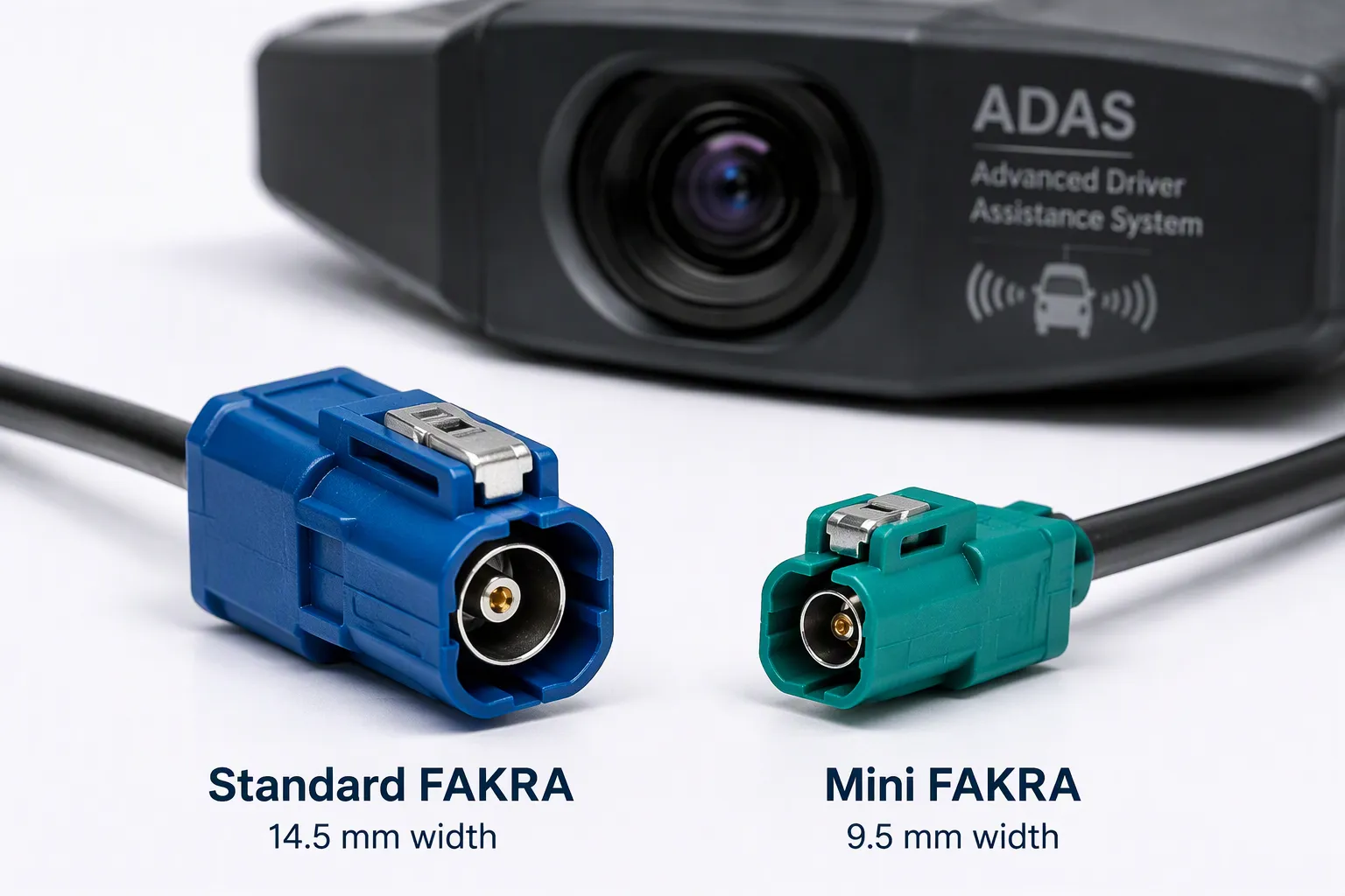 Mini FAKRA vs Standard FAKRA for ADAS Cameras