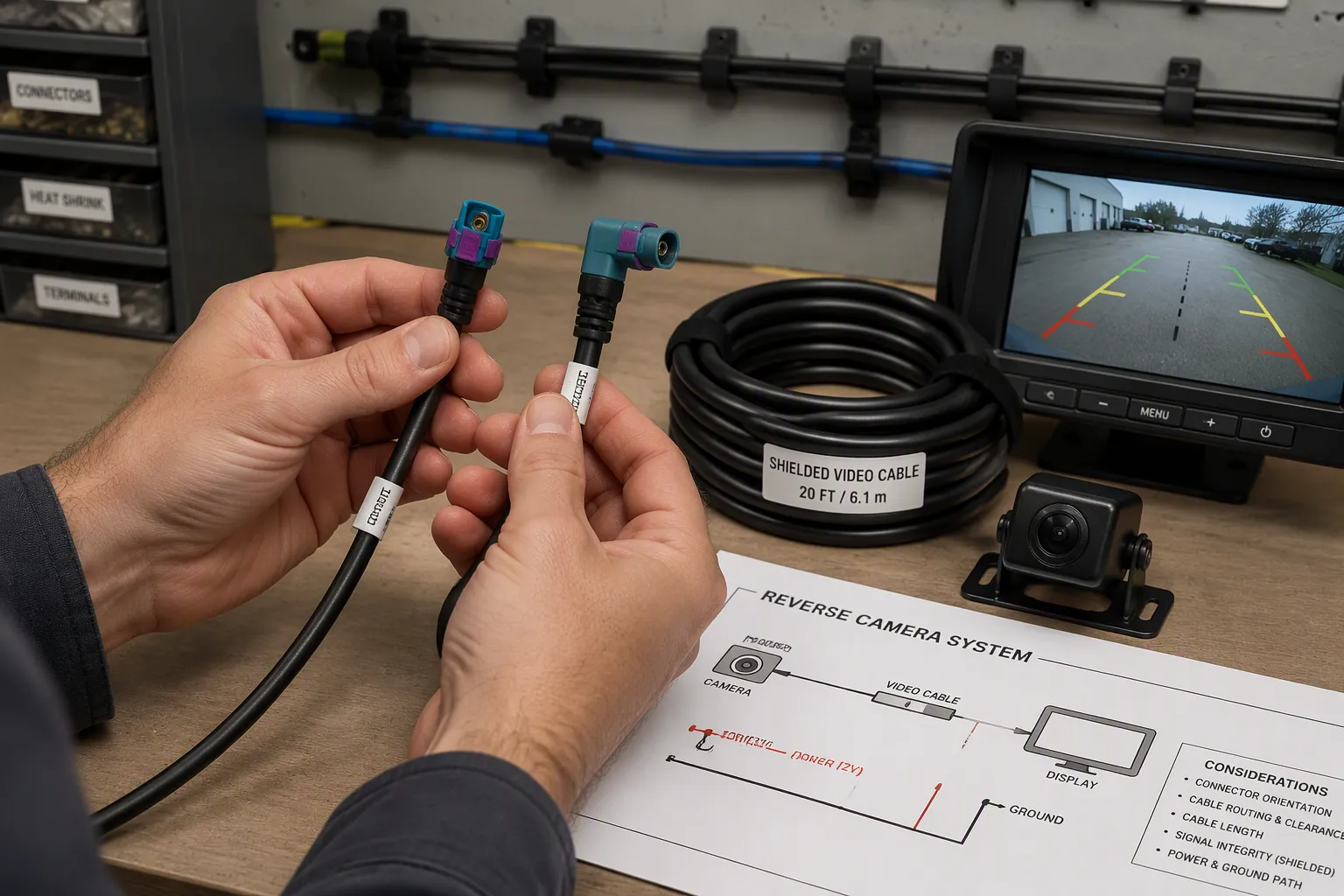 Key Factors When Choosing a Backup Camera Cable