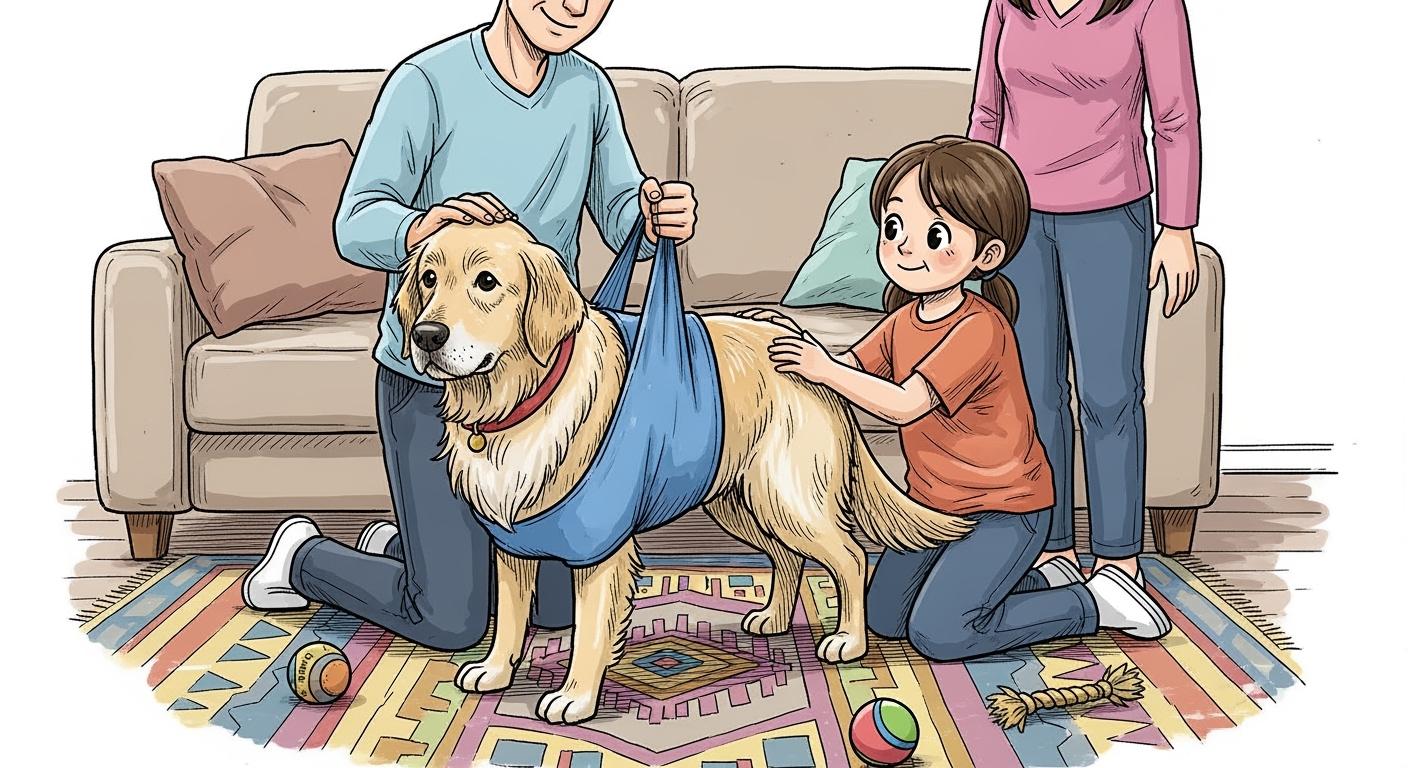 Practical Dog Back Leg Support Strategies for Families Caring for Pets with Hind Leg Instability and Stiffness