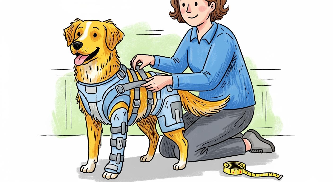 What to Look for in a Brace for Dog ACL Injury Including Sizing and Comfort Considerations